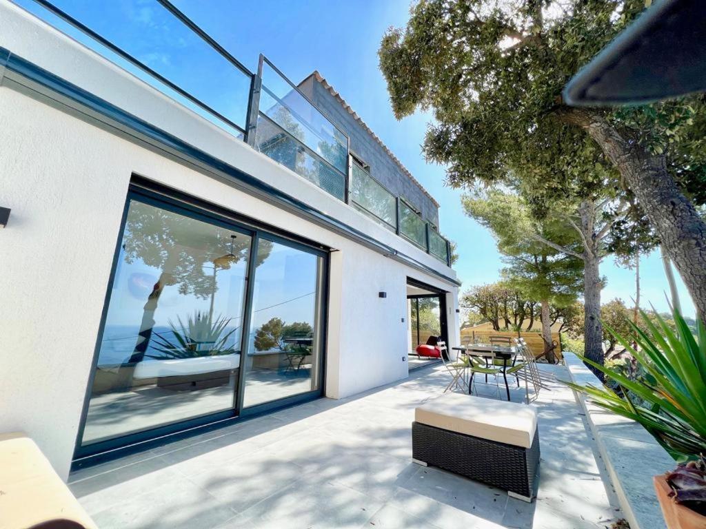 Magnifique Villa Neuve Vue Mer Cavalaire-sur-Mer Exteriör bild