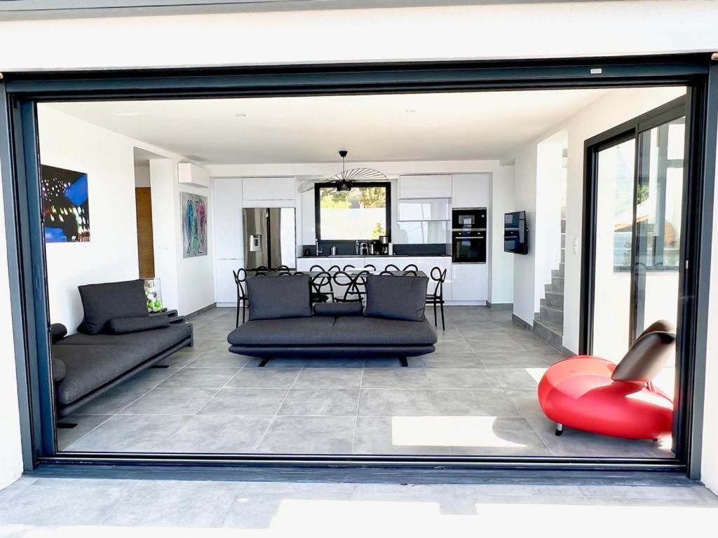 Magnifique Villa Neuve Vue Mer Cavalaire-sur-Mer Exteriör bild